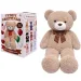 Teddy Greetings: Oat Cheer pluszowy miś w białym pudełku prezentowym 120cm
