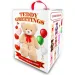 Teddy Greetings: Snow Wishes pluszowy miś w białym pudełku prezentowym 120cm zdjęcie 2