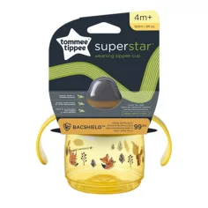 Tommee Tippee: Supergwiazda Kubek niekapek żółty 190ml (4 m+) zdjęcie 1