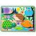 Touch & Feel Leśne zwierzęta drewniana układanka dotykowa - Melissa & Doug zdjęcie 1