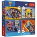 Toy Story 5 - 4 x 88 sztuk Premium Plus Kids puzzle - Trefl zdjęcie 1