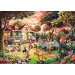 Urodzinowe przyjęcie Myszki Miki, puzzle premium plus 1000 elementów – Trefl
