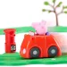 Whizz-Around Peppa świnka z czerwoną zabawką samochodową zdjęcie 3