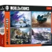Wielka bitwa czołgów 4x250 elementów puzzle - Trefl