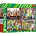 Zabawne zwierzęta 4x250 sztuk puzzli - Trefl