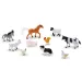 Zestaw 10 figurek zwierząt gospodarskich w drewnianym pudełku - Melissa &amp; Doug