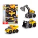 Zestaw 3 pojazdów roboczych Volvo - Dickie Toys zdjęcie 2