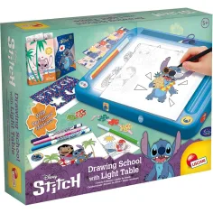Zestaw do rysowania Disney Stitch z podświetlaną tablicą rysunkową - Lisciani zdjęcie 1