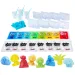 Zestaw kreatywny do robienia figurek z galaretki Jelly Gelz Dinos - Simba Toys zdjęcie 3