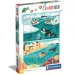 Życie na morzu supercolor 2 w 1 puzzel 2x60szt - Clementoni zdjęcie 1